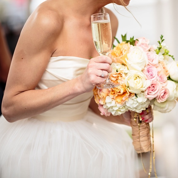 Amsale Calista Wedding Dress - Picture 2 of 7